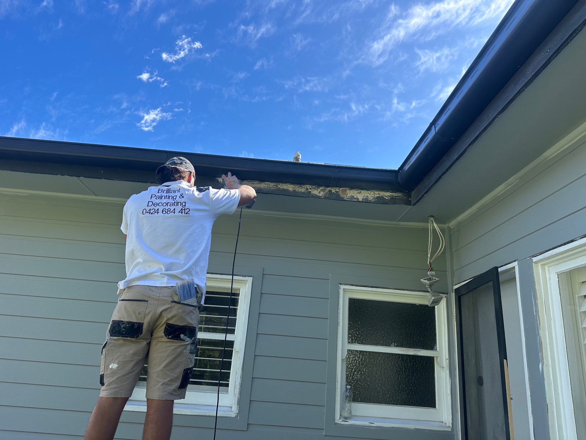 Eaves Preparation & Repaint