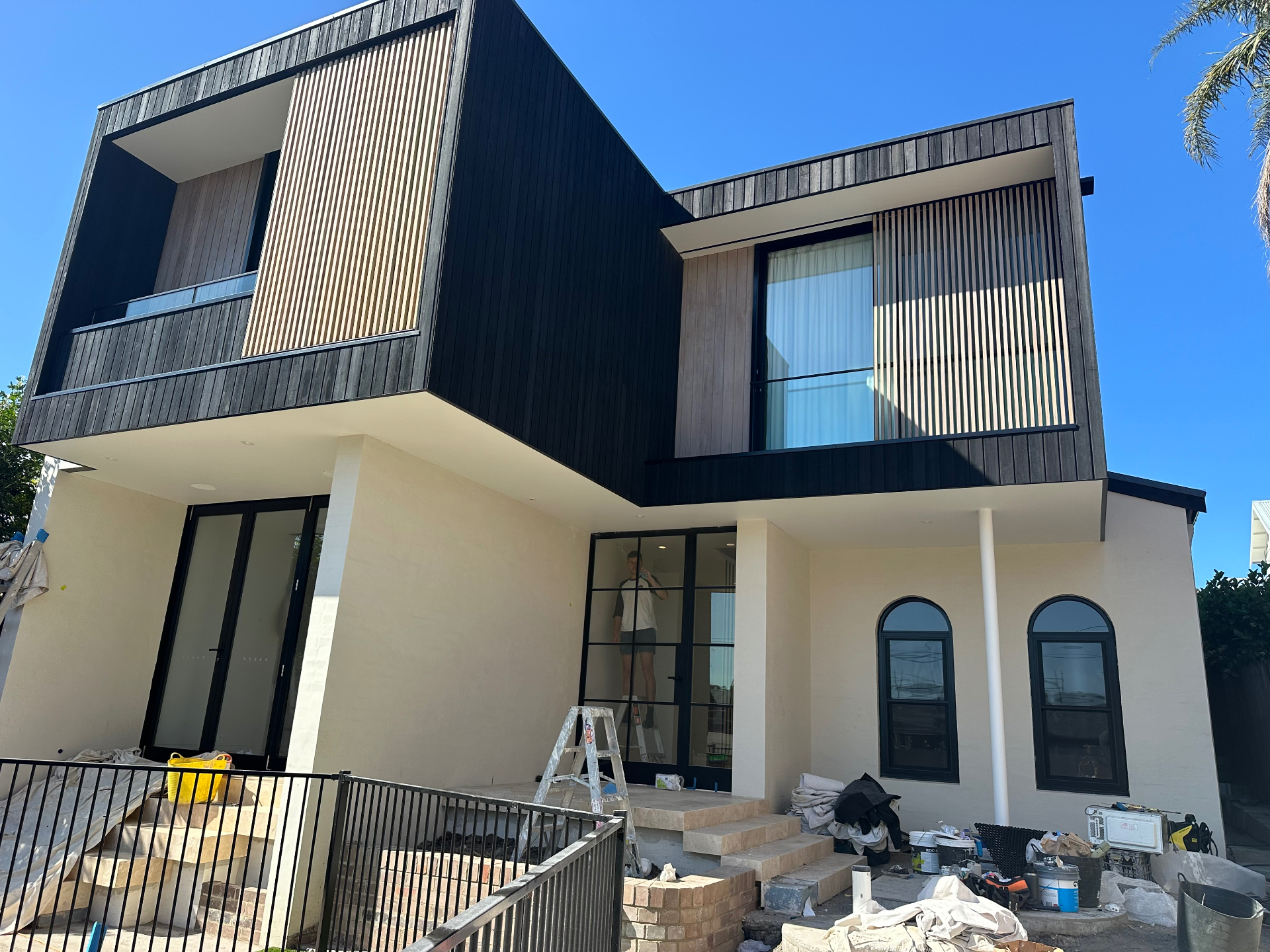 Timber-Clad Architectural Home